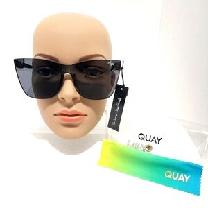 Quay Austrailia Come Thru Frameless Sunglasses, NWT